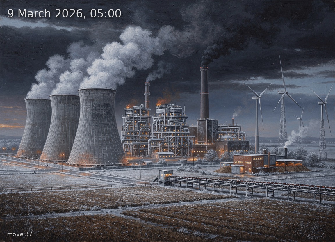 Grid Poet — 9 March 2026, 05:00